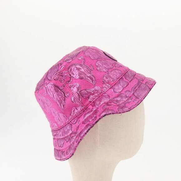 GUCCI Bucket Hat Nylon S Pink 697361 Auth am9146V - Picture 5 of 14
